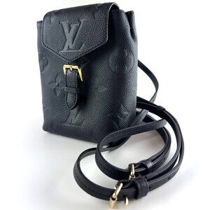 Louis Vuitton Backpack Monogram Empreinte Tiny - M80596 Authenticity Certified